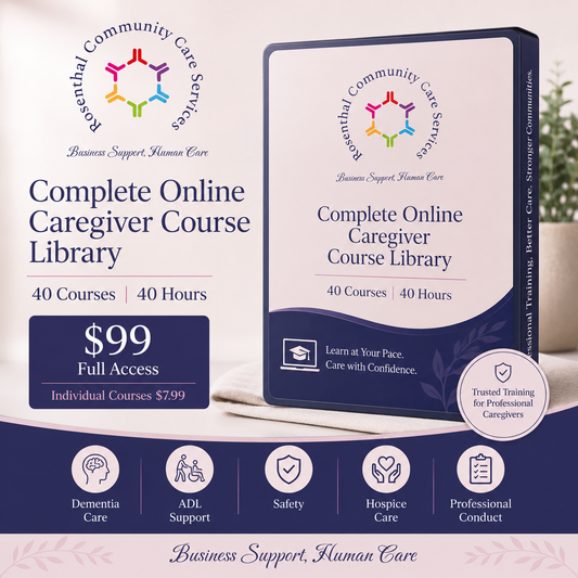Online Caregiving Education - Now Available in 25 Countries