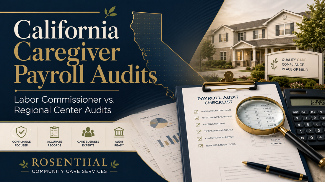 Caregiver Payroll Audits: Labor vs Regional Center