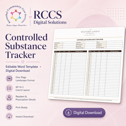 Controlled Substance Tracker